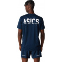 *ASICS  Katakana Short Sleeve T Shirt Mens (col 406)